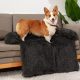 Pes pre malých a stredných psov Jollywoods Sofa Protector Black L (110x110x15cm)